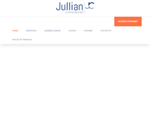 Tablet Screenshot of jullianconsultores.cl